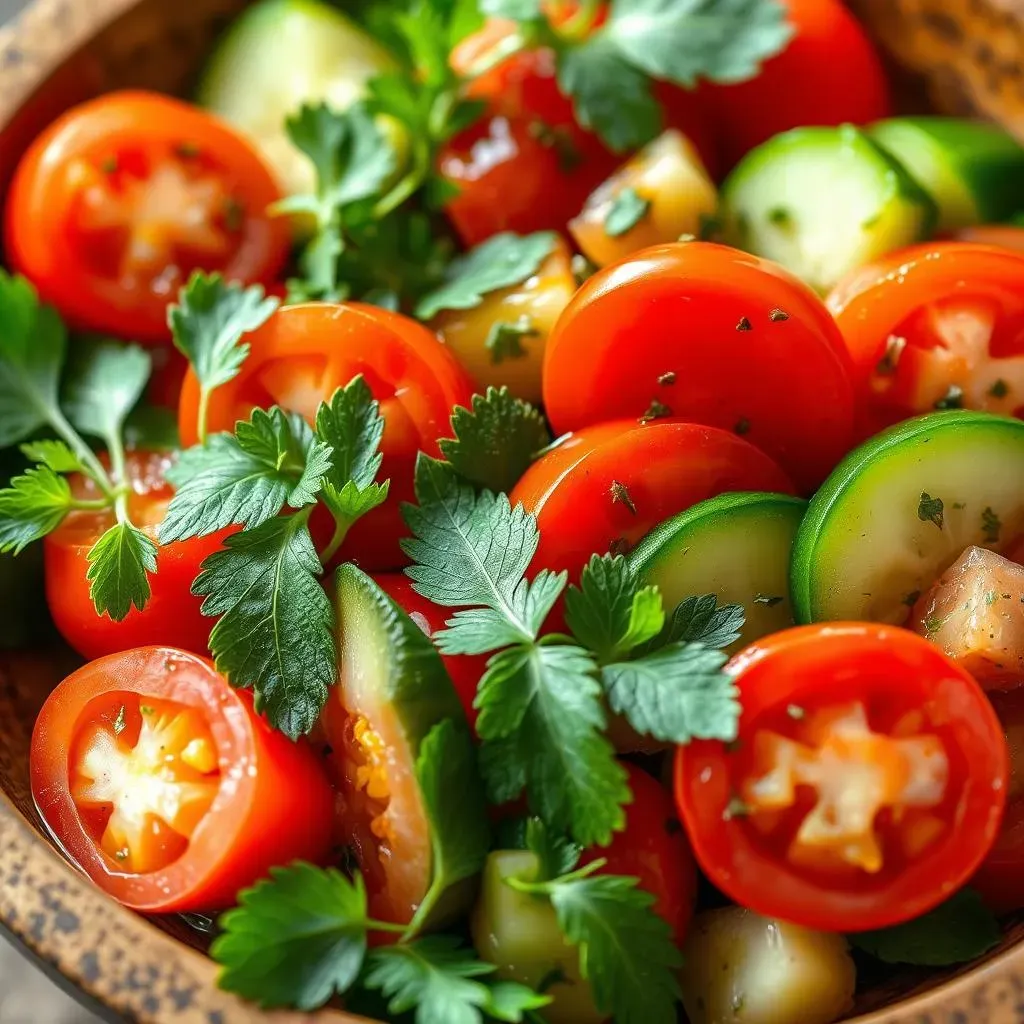 Amazing 3 Ingredient Mediterranean Salad: Simple &amp; Fresh