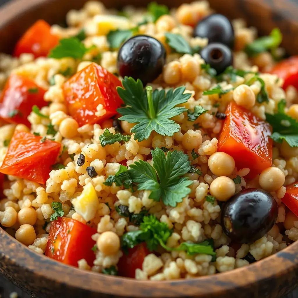 A Burst of Flavor: Exploring the Mediterranean Couscous Salad with Herbs