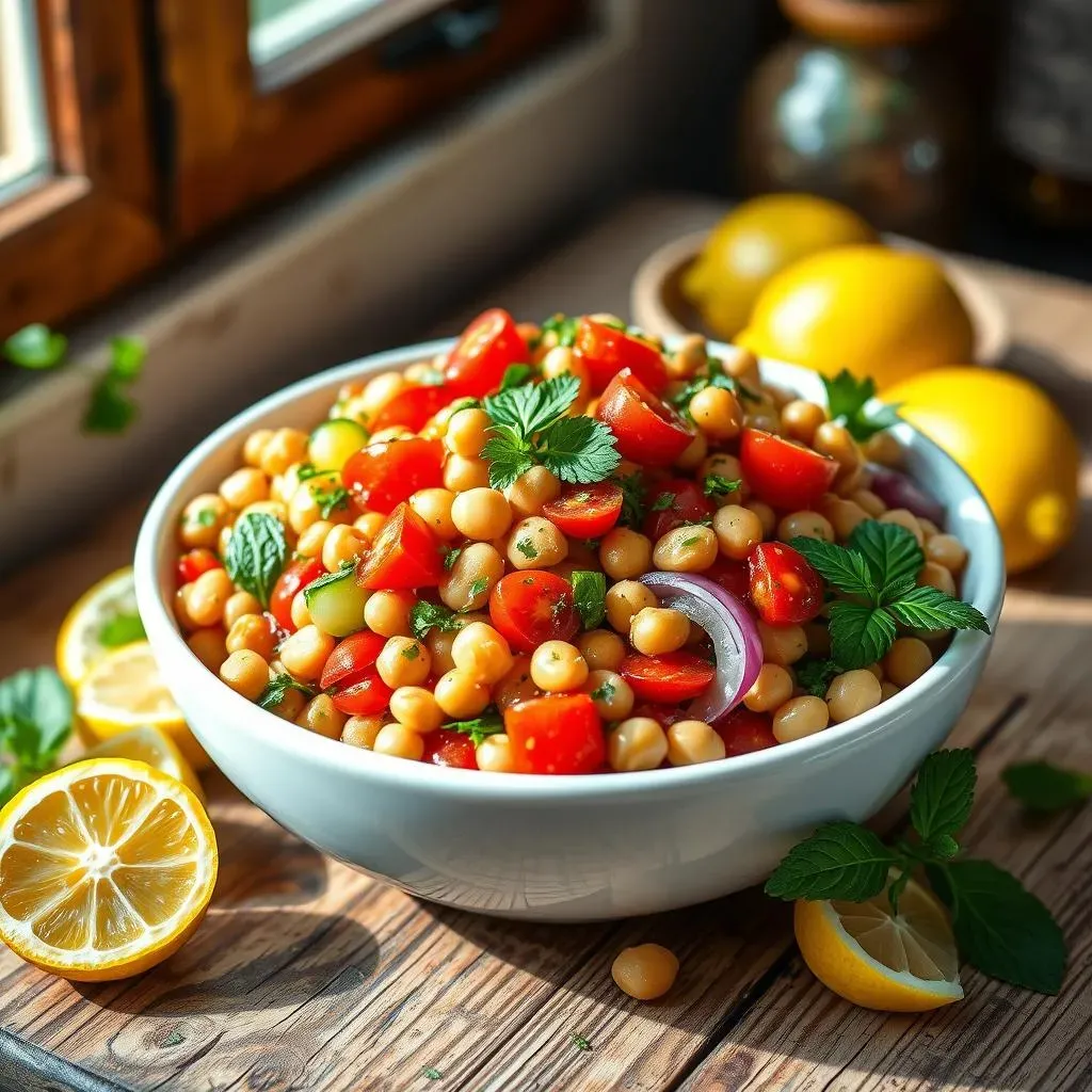 A Burst of Mediterranean Sunshine: The Perfect Bean Salad