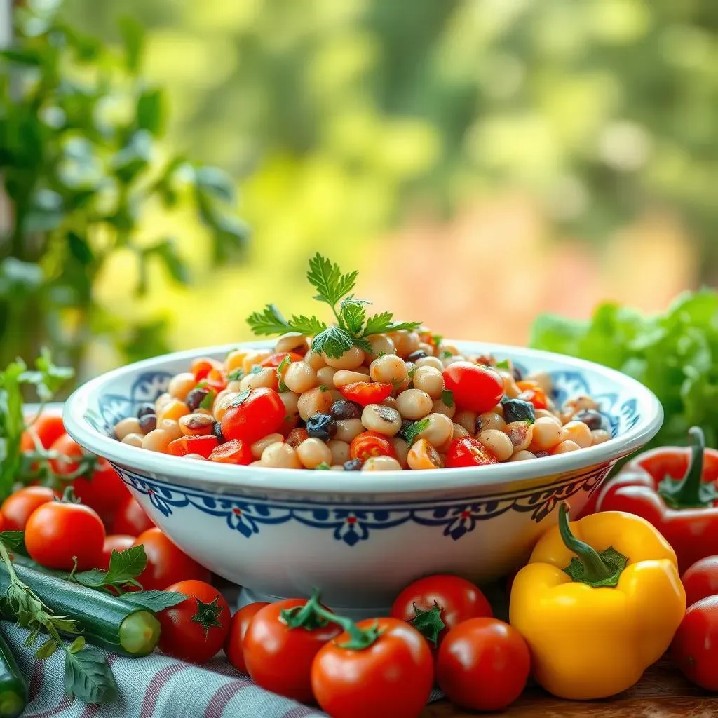 A Flavor Explosion: The Magic of Mediterranean Bean Salad