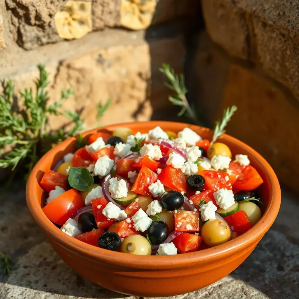 Ultimate Authentic Mediterranean Greek Salad