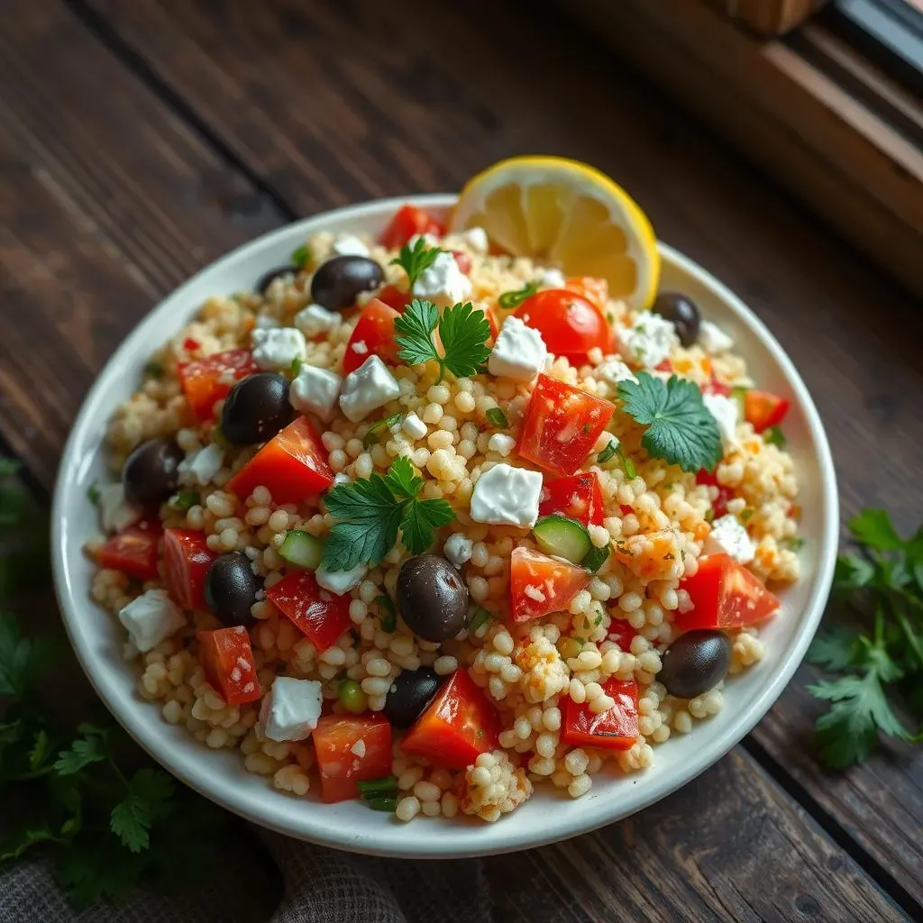 Absolute Best Mediterranean Couscous Salad Recipe