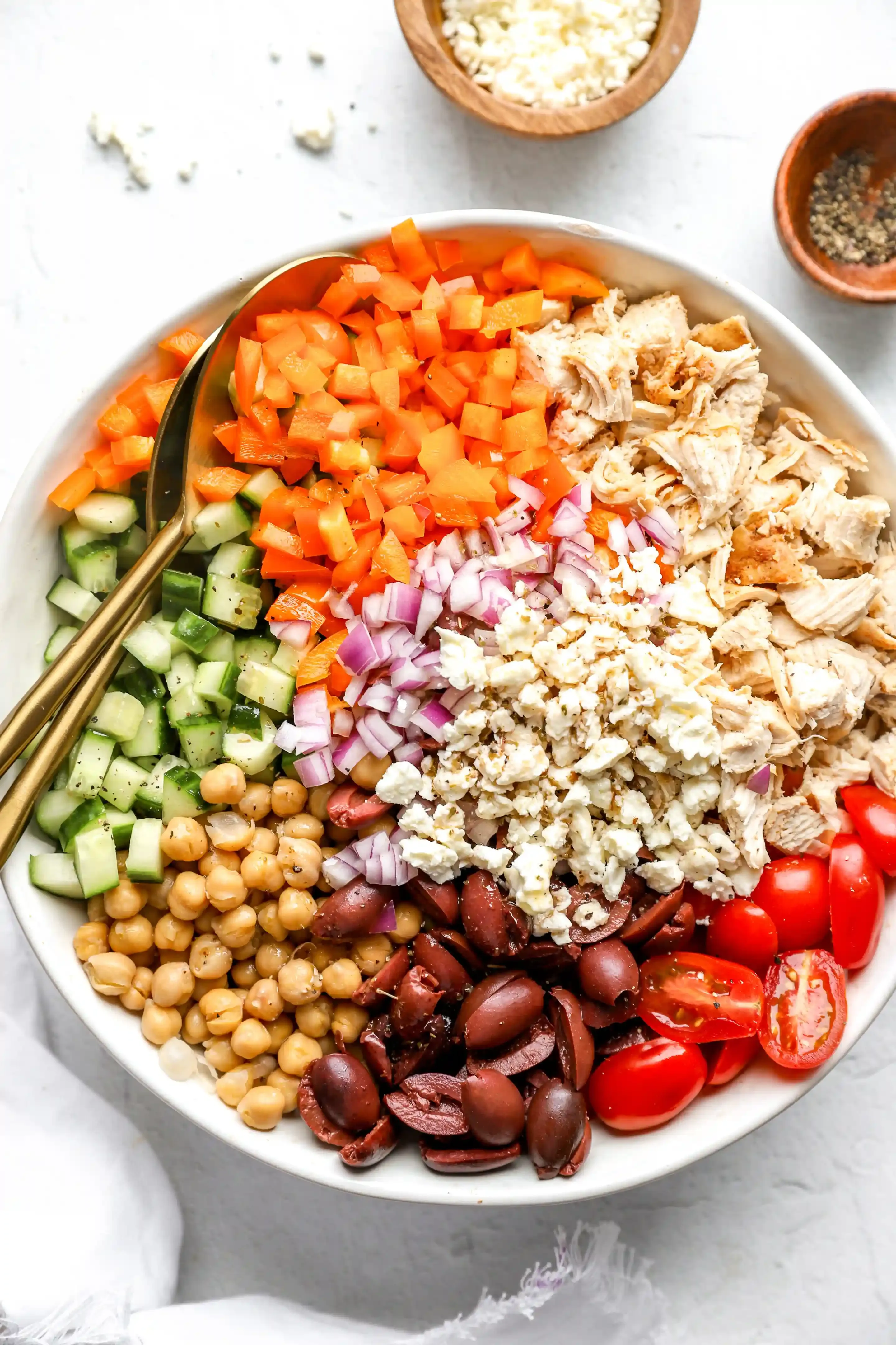 Beyond the Basic Bowl: Variations for Mediterranean Chicken Chickpea Salad