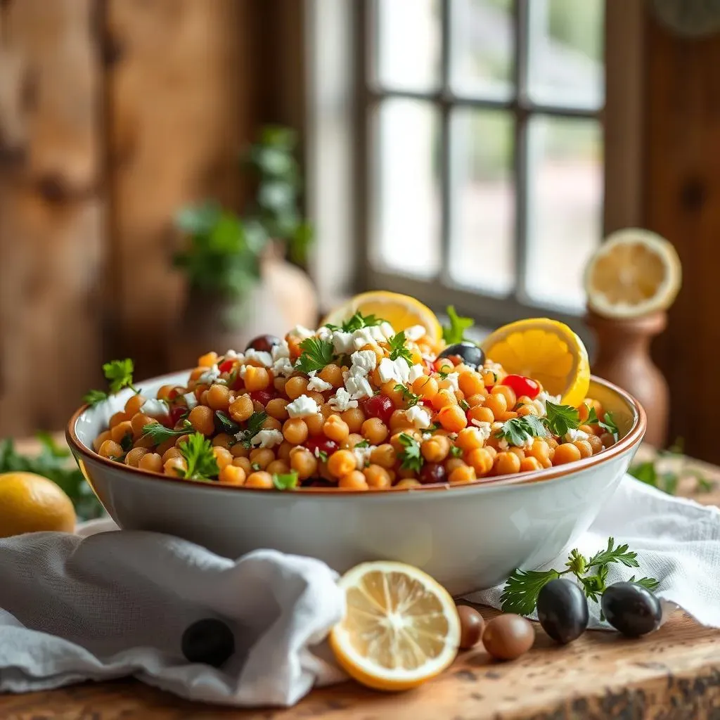 Beyond the Bowl: Serving and Storing Your Mediterranean Chickpea Salad with Feta