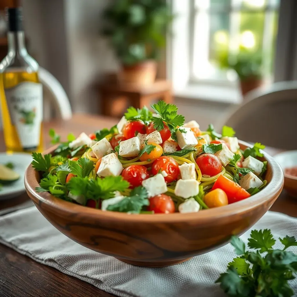 Beyond the Bowl: Serving and Styling Your Mediterranean Greek Salad with Cilantro