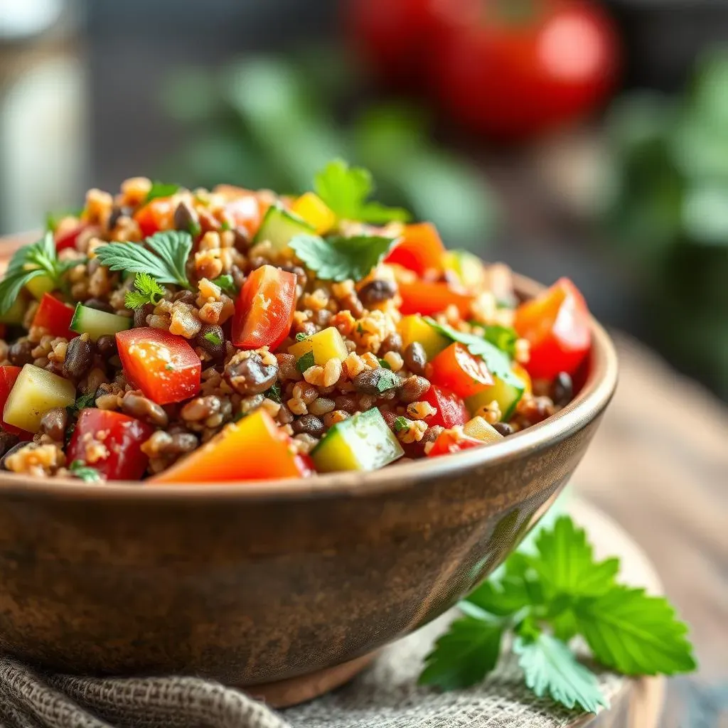 Boosting Your Health: The Benefits of This Mediterranean Lentil Quinoa Salad