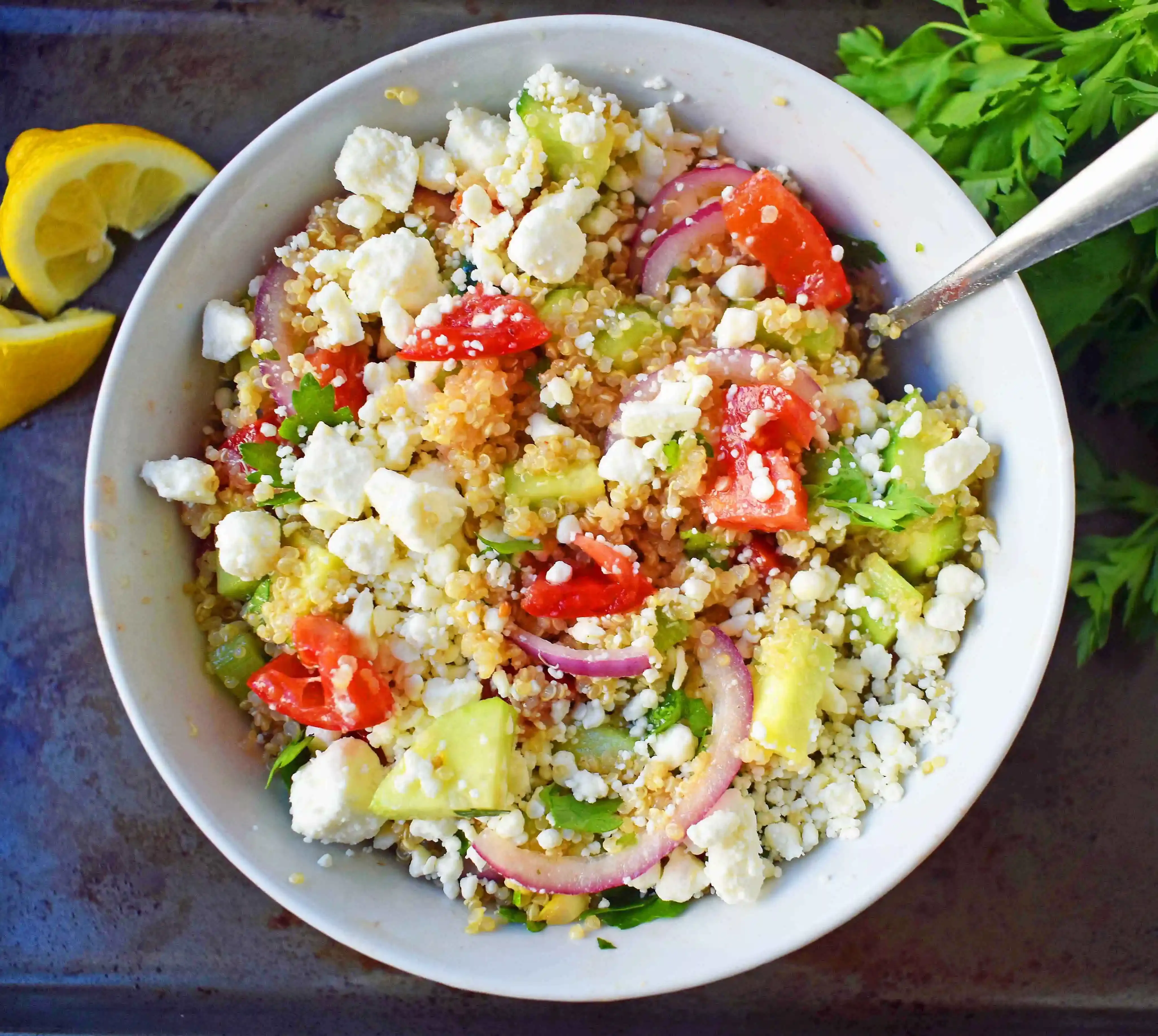 Breaking Down the Ingredients: What Adds Up in Mediterranean Quinoa Salad Calories?