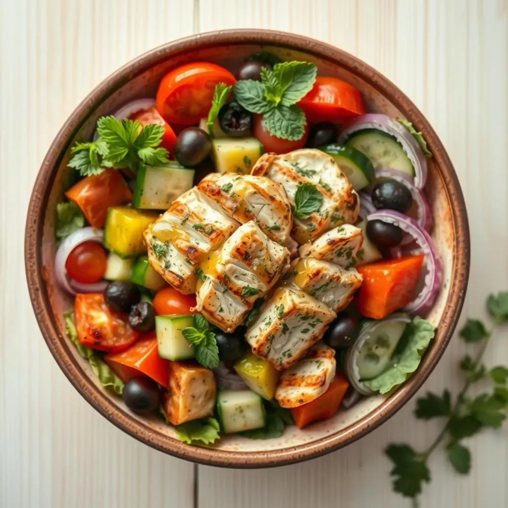 Building a Healthier Greek Chicken Salad: Nutrition Tips & Swaps