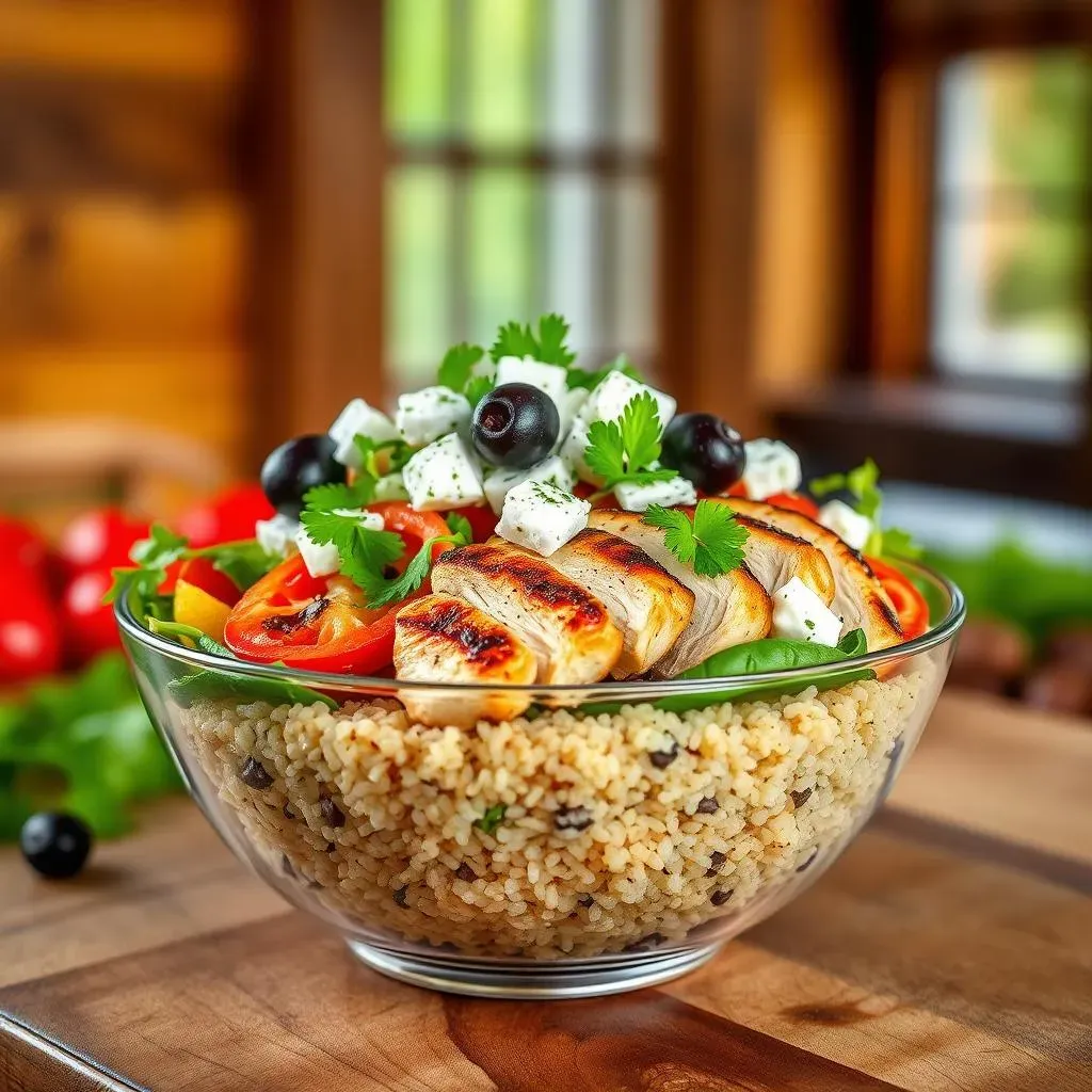 Building the Perfect Greek Chicken Salad Bowl: Ingredients & Variations