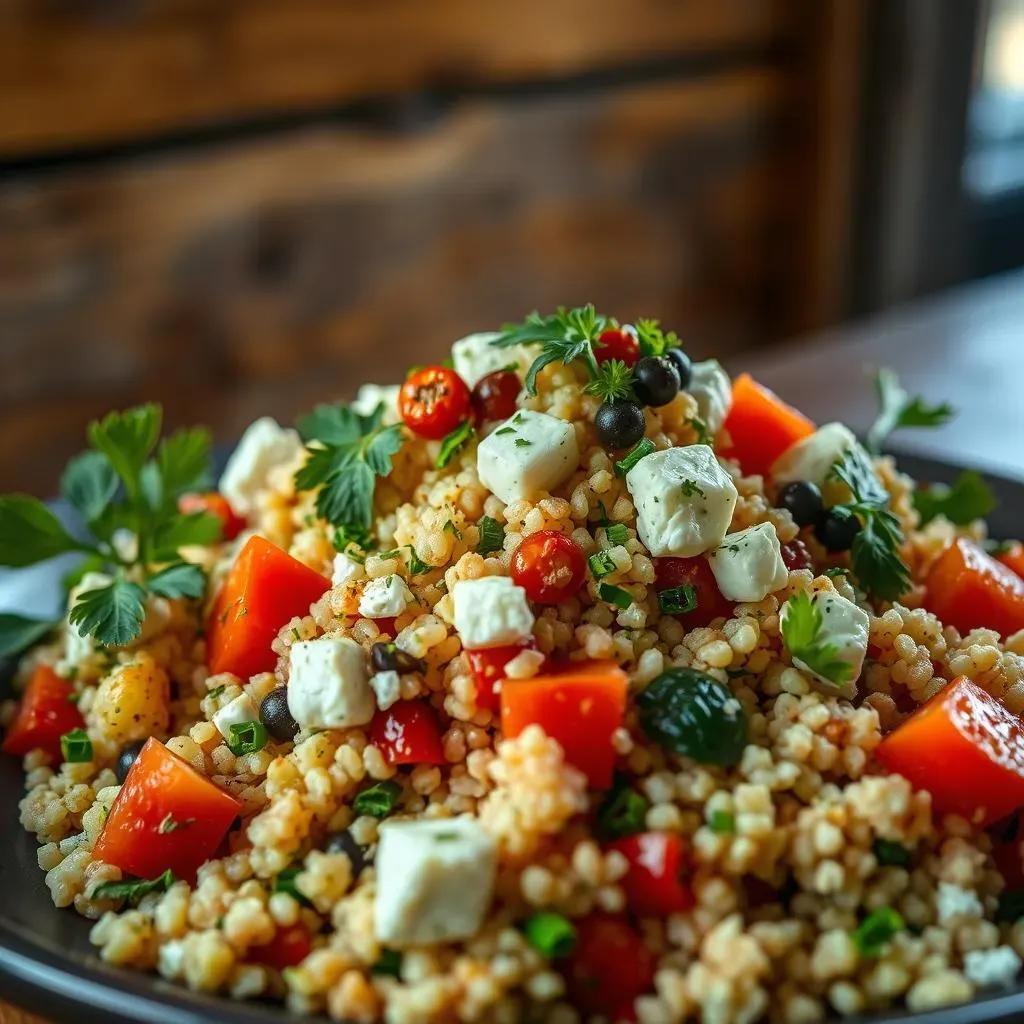 Building the Perfect Israeli Couscous Salad with Feta