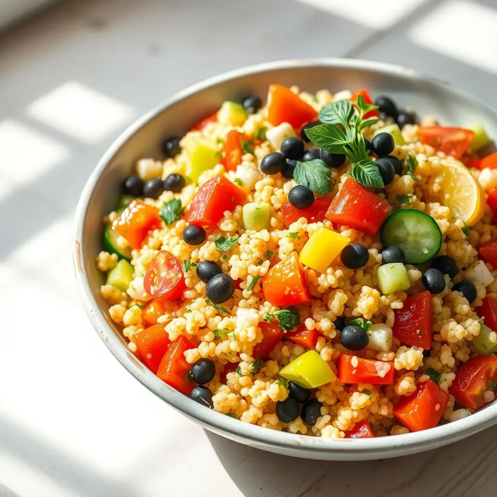 Building the Perfect Mediterranean Couscous Salad with Beans