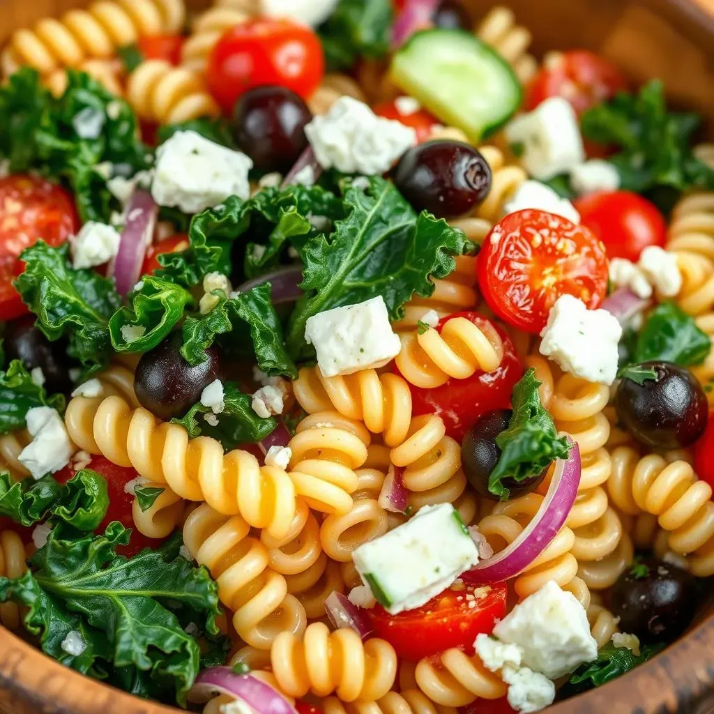 Building the Perfect Mediterranean Pasta Salad with Kale