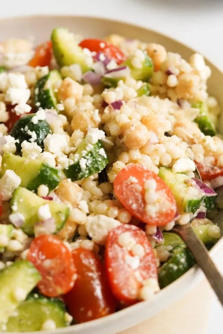 Building Your Best Mediterranean Couscous Chickpea Salad