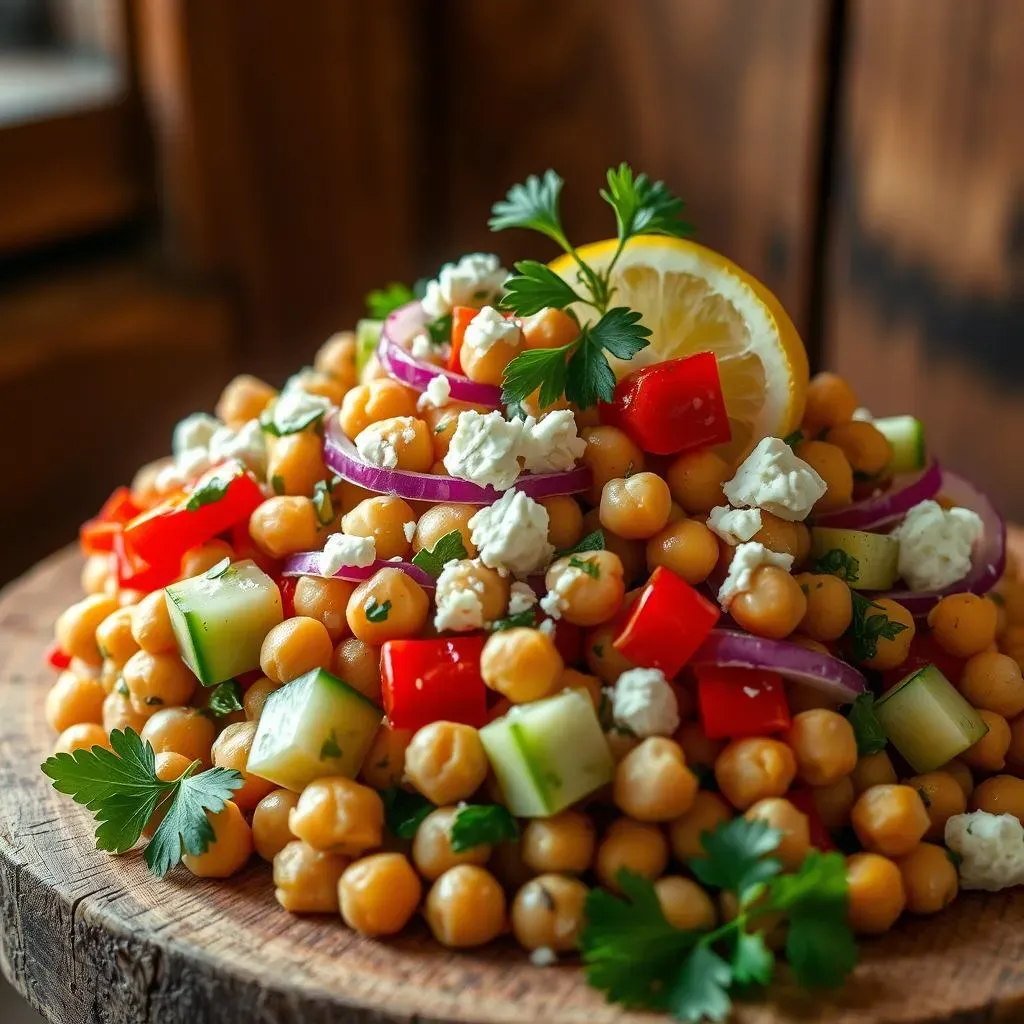 Building Your Bowl: A Mediterranean Chickpea Salad with Parsley Recipe