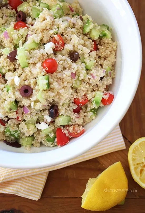 Building Your Bowl: Ingredients for Mediterranean Quinoa Salad