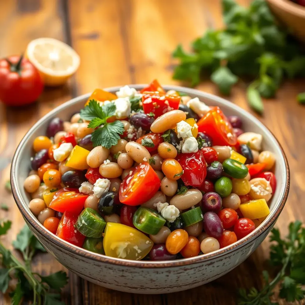 Building Your Perfect Mediterranean Bean Salad: A Customizable Recipe