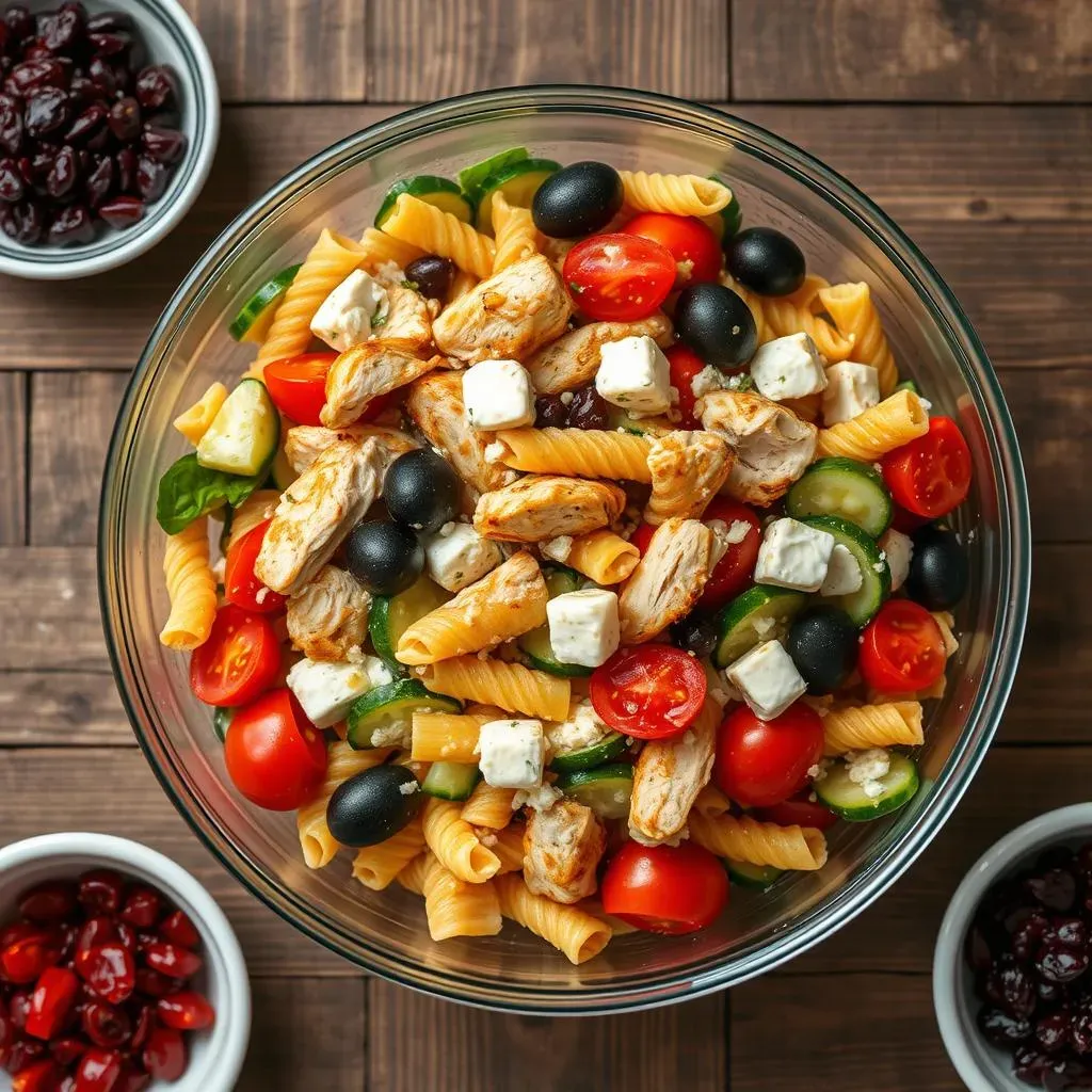 Chicken Mediterranean Pasta Salad: Variations, Serving, and Storage