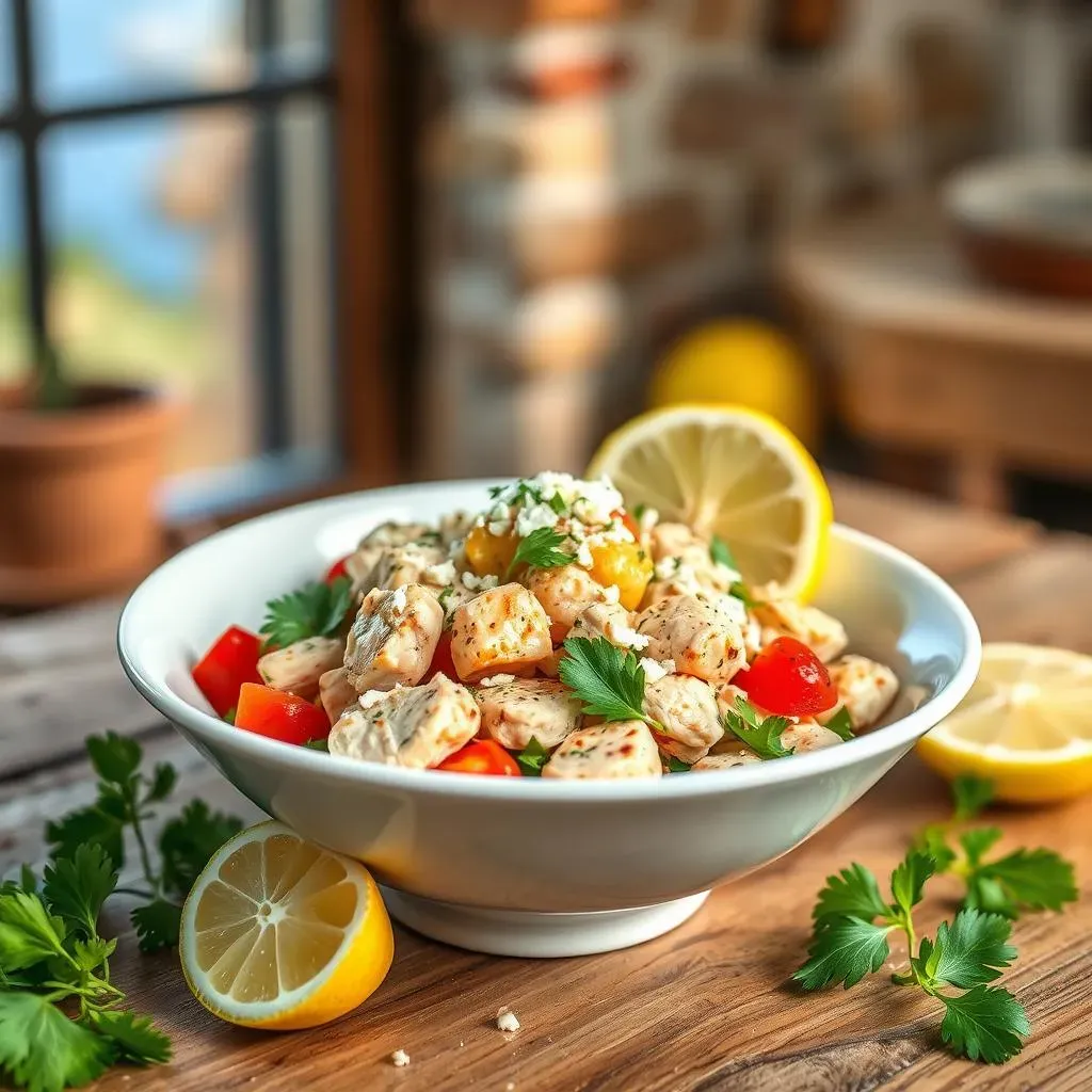 Amazing Chicken Salad Recipe Mediterranean: Healthy and Easy