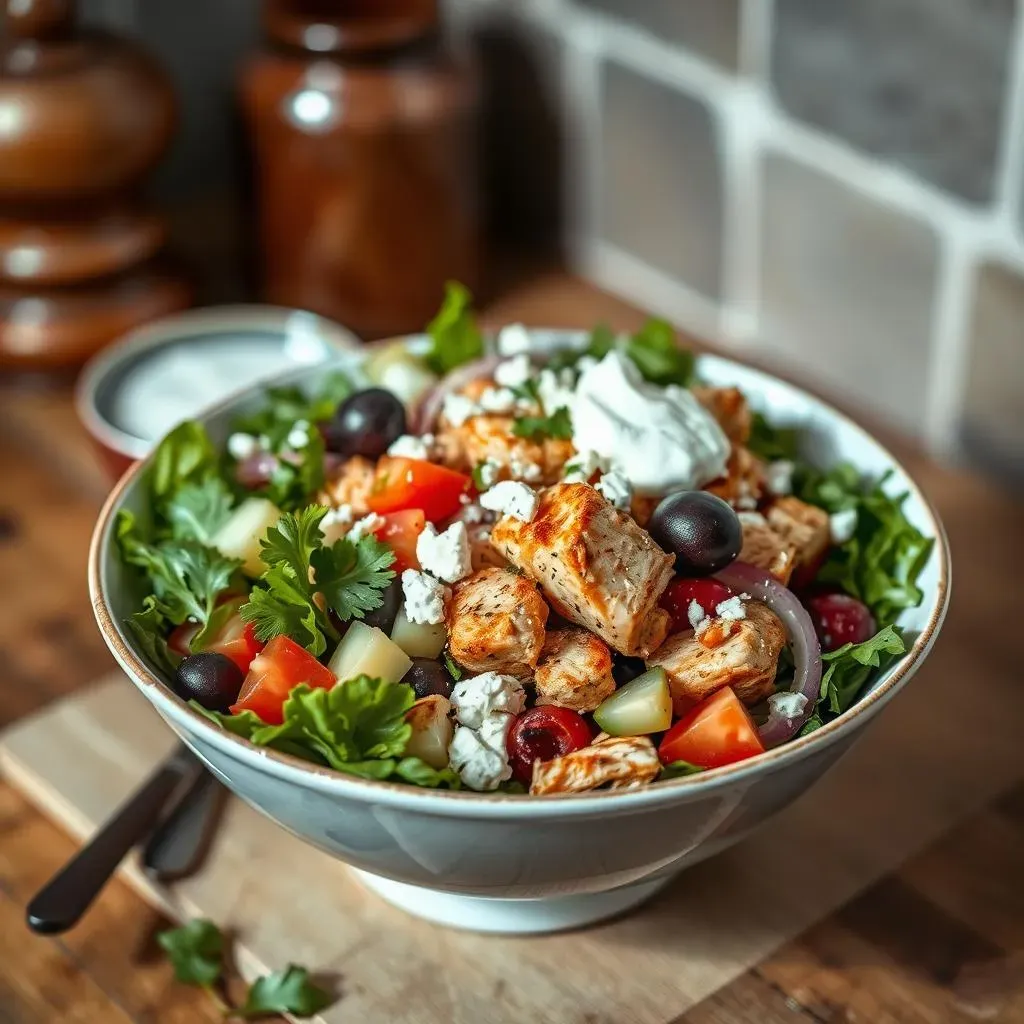 Chicken Shawarma Salad Bowls Recipe: StepbyStep