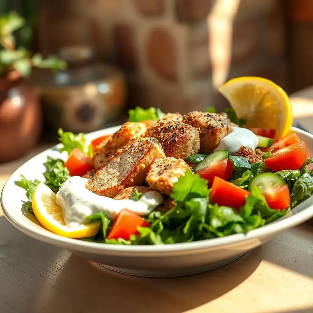 BEST Chicken Shawarma Salad Bowls The Mediterranean Dish