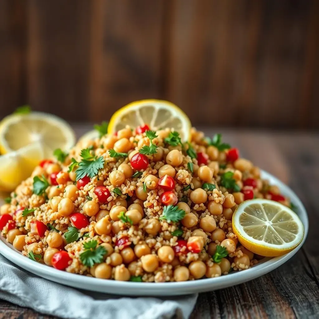 Ultimate Chickpea Quinoa Mediterranean Salad Recipe