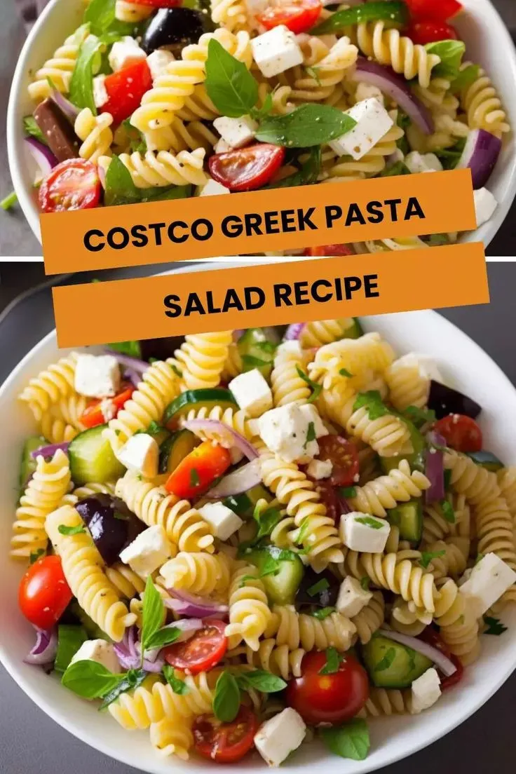Perfect copycat recipe for costco mediterranean pasta salad