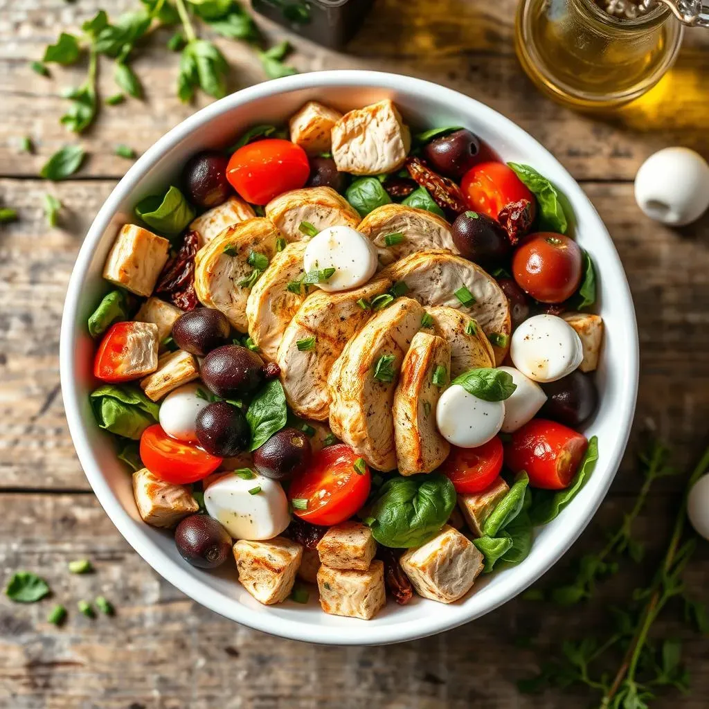 Crafting the Perfect Chopped Mediterranean Chicken Salad