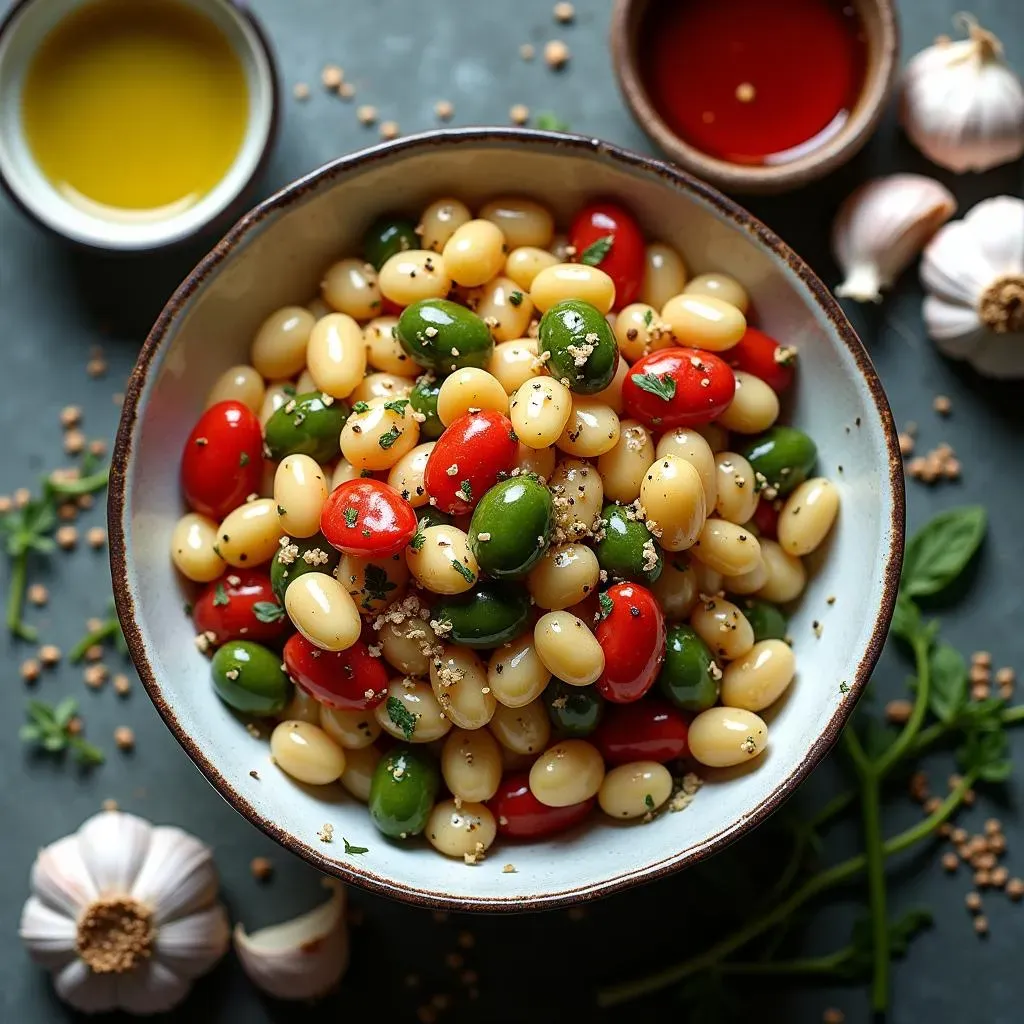 Crafting the Perfect Garlic Dijon Vinaigrette for Your Bean Salad