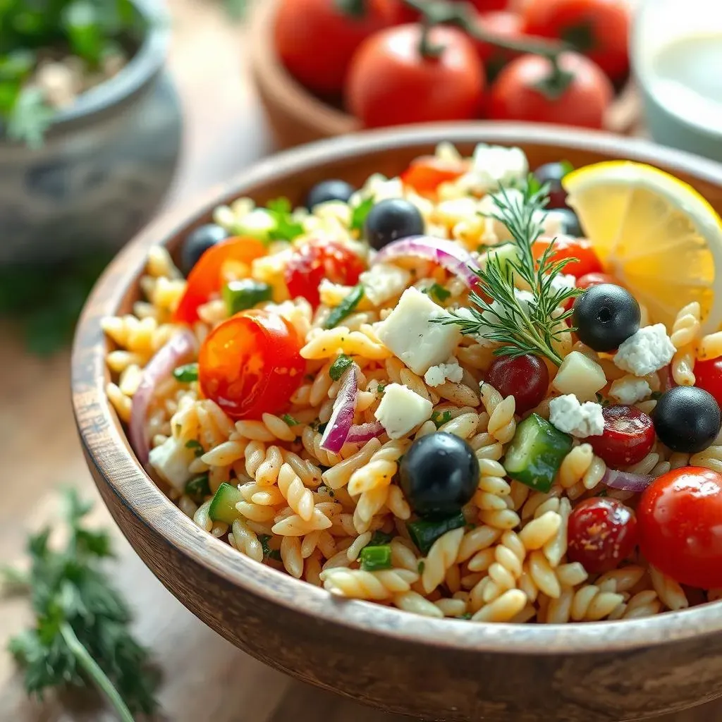 Crafting the Perfect GlutenFree Mediterranean Orzo Salad