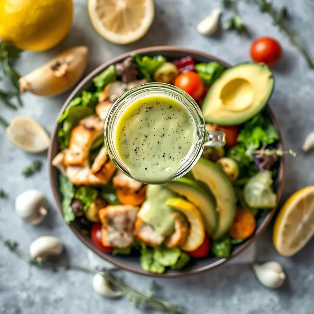Crafting the Perfect Greek Chicken Avocado Salad Dressing