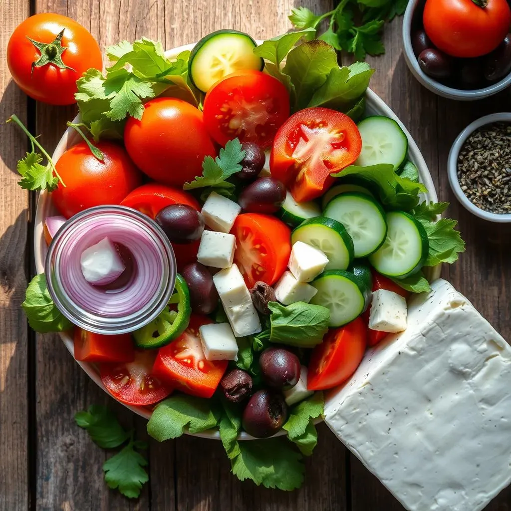 Crafting the Perfect Greek Salad Base