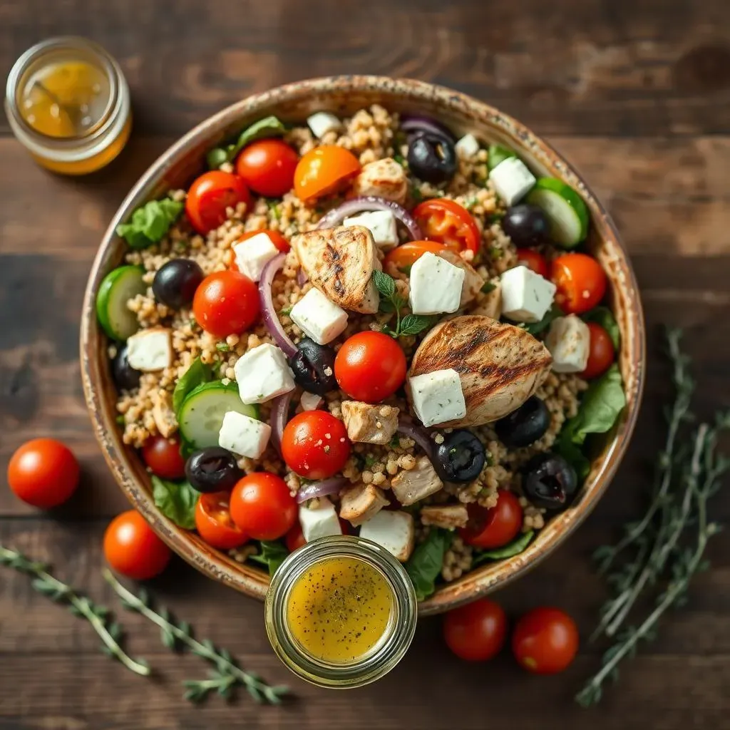 Crafting the Perfect Mediterranean Chicken Quinoa Salad: Ingredients and Prep