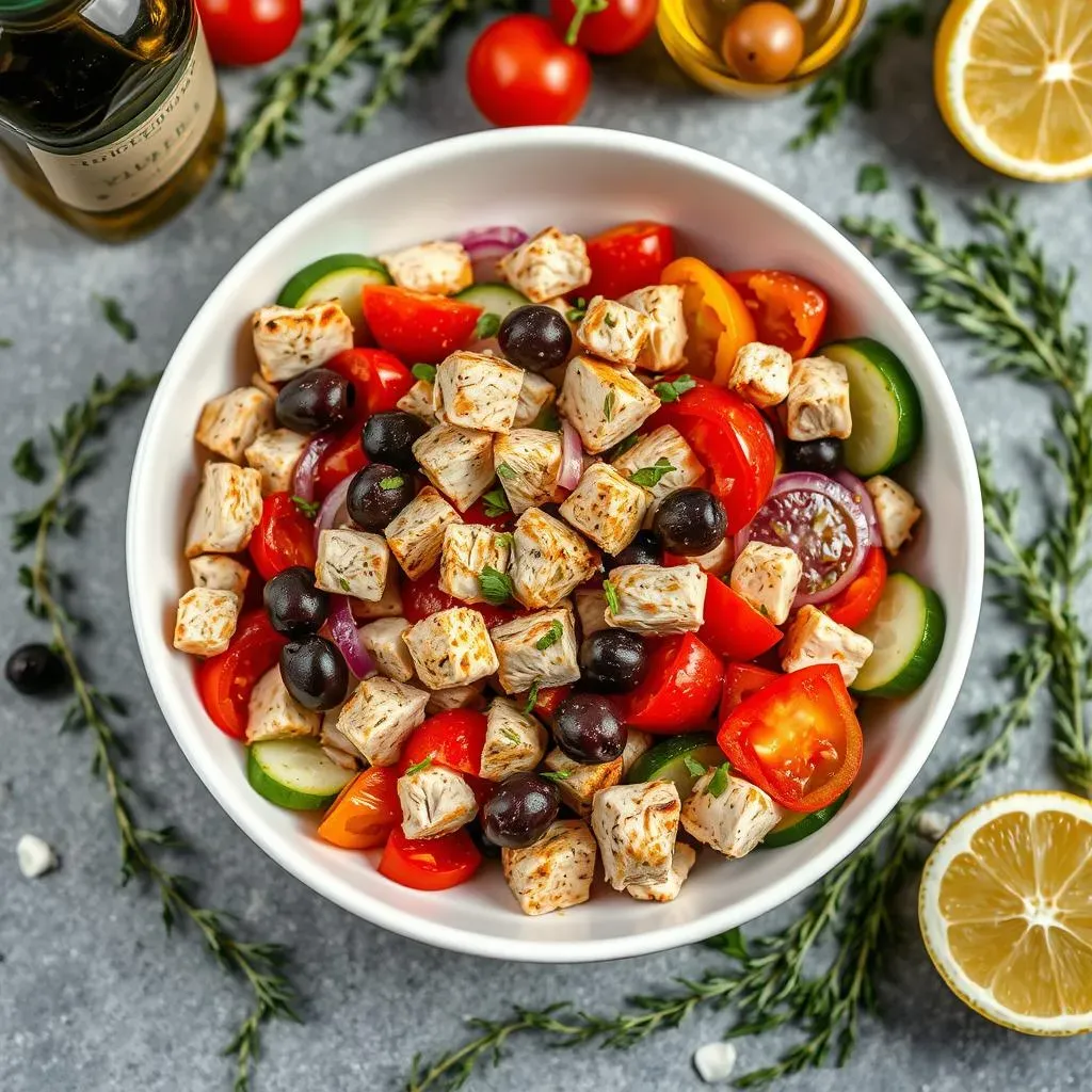 Crafting the Perfect Mediterranean Chicken Salad: Ingredients & Techniques