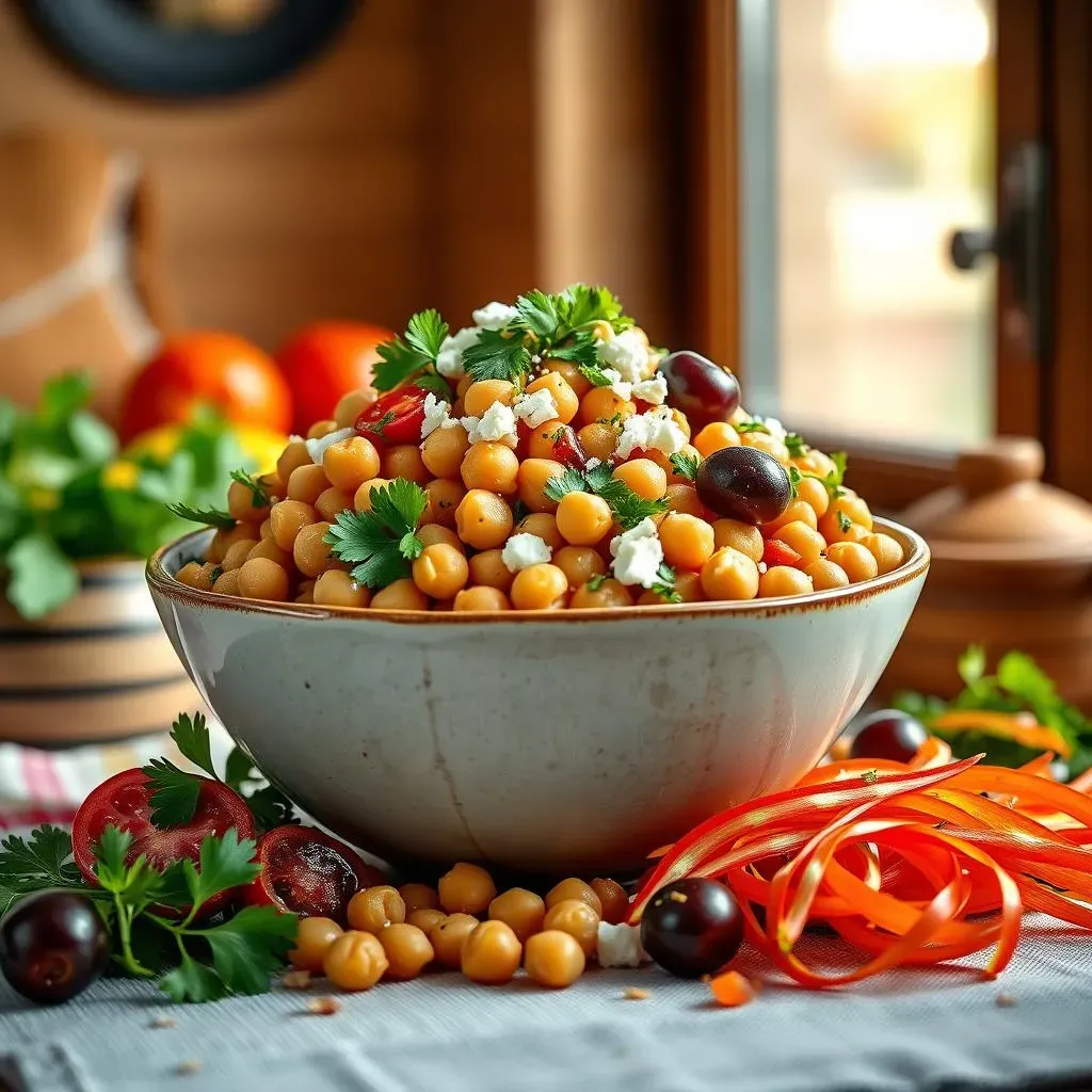 Crafting the Perfect Mediterranean Chickpea Salad for Weight Management