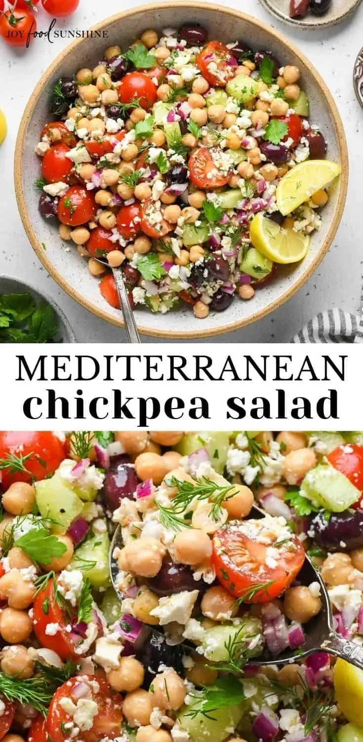 Crafting the Perfect Mediterranean Chickpea Salad Recipe