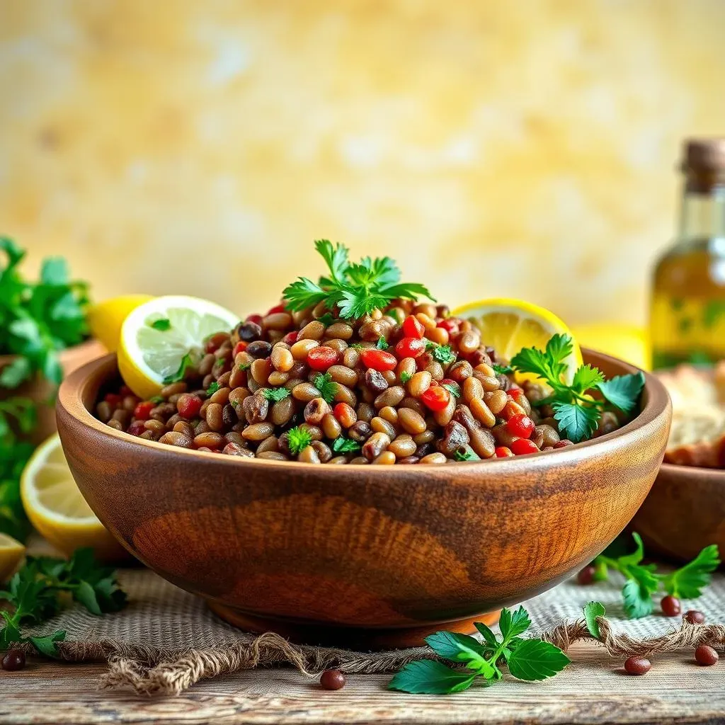 Crafting the Perfect Mediterranean Lentil Salad with Lemon Dressing