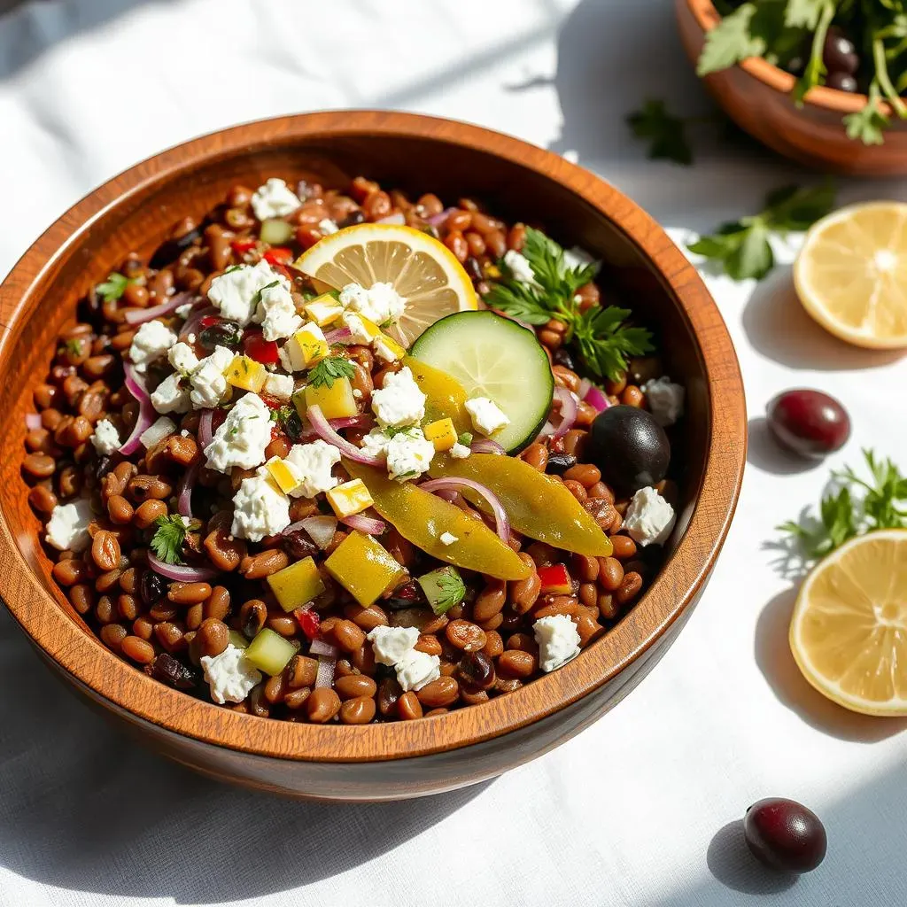 Crafting the Perfect Mediterranean Lentil Salad with Lemon