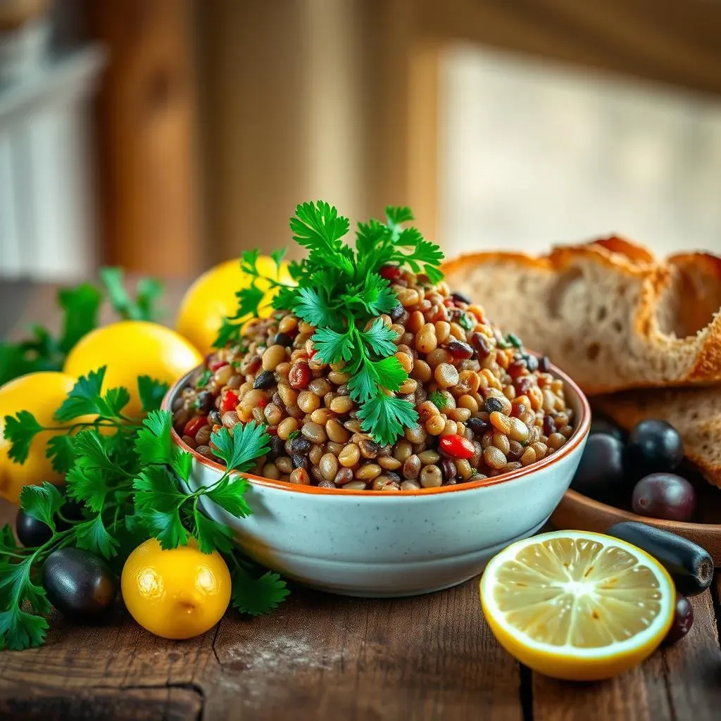 Crafting the Perfect Mediterranean Lentil Salad with Parsley