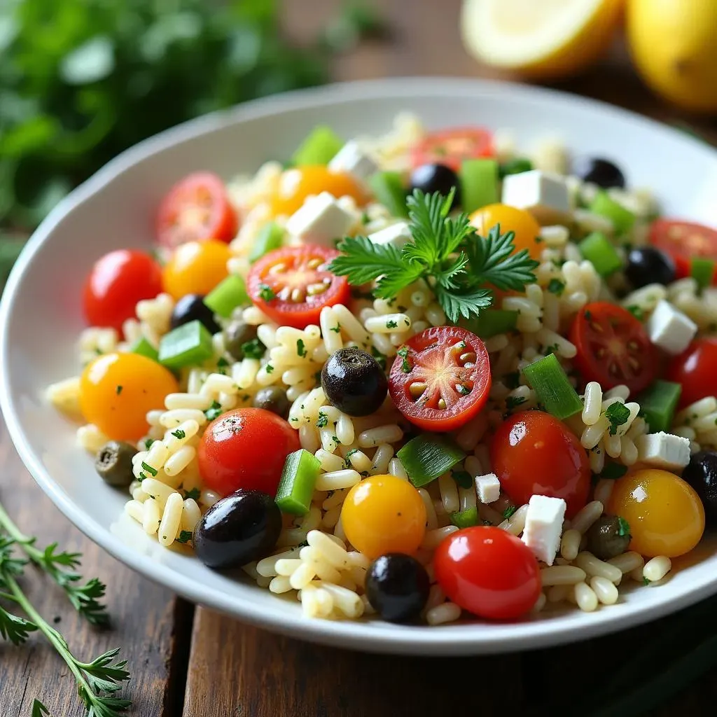 Crafting the Perfect Mediterranean Orzo Salad with Herbs