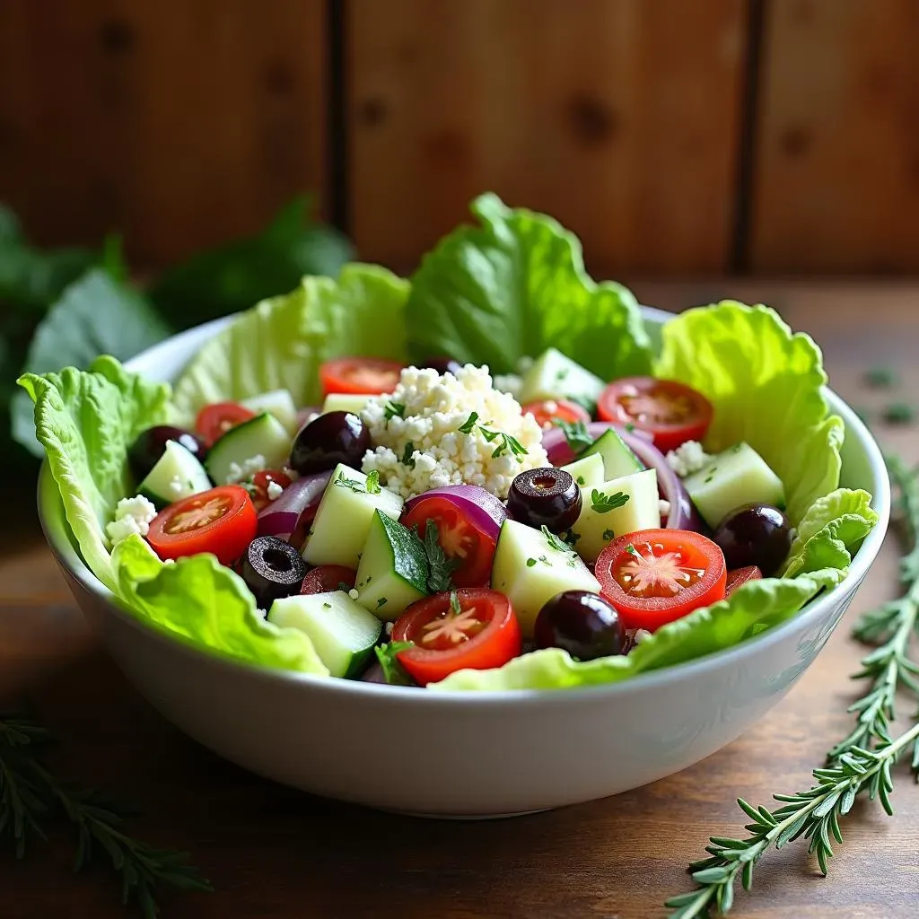 Crafting the Perfect Mediterranean Salad: Freshness in Every Bite