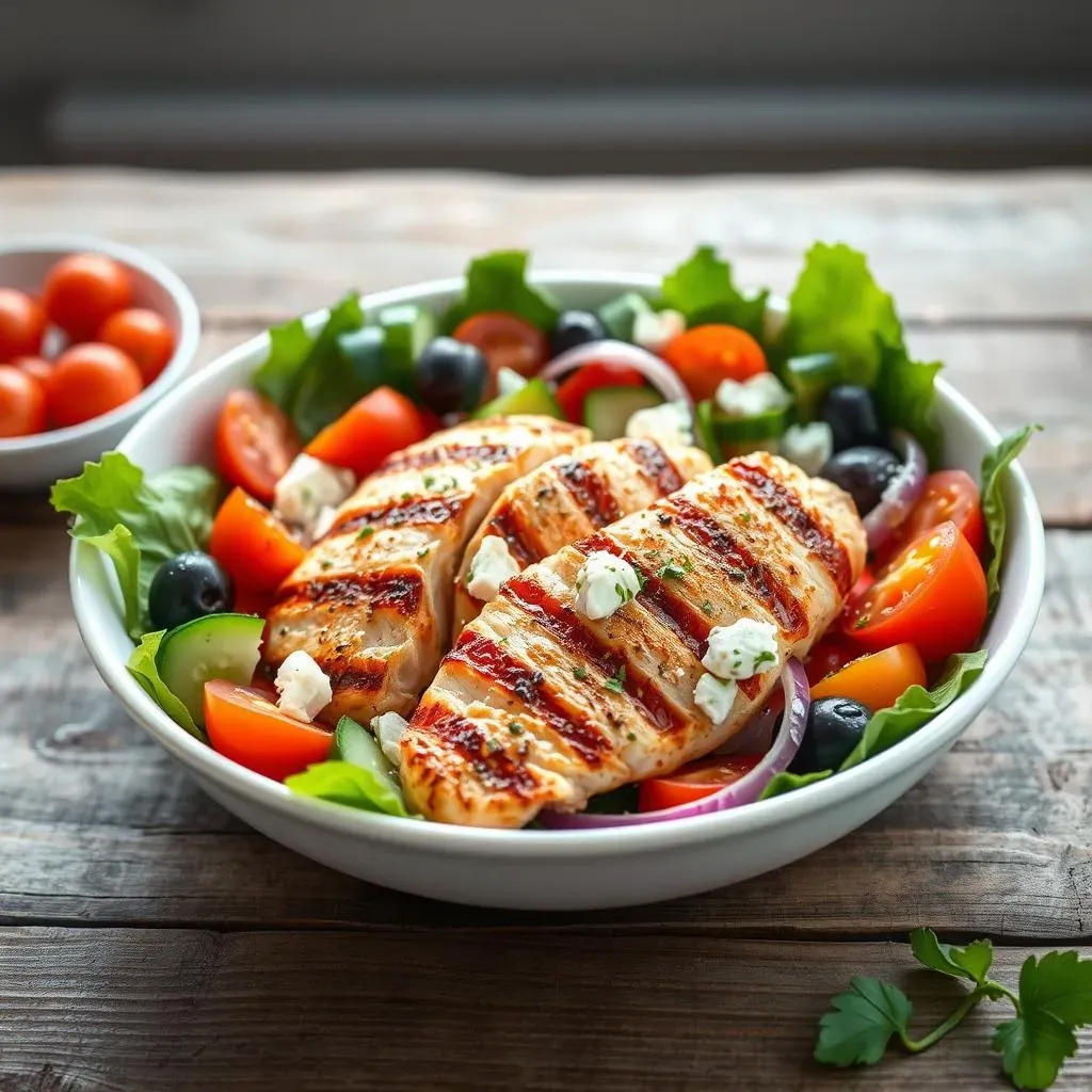 Crafting the Perfect Mediterranean Salad with Chicken