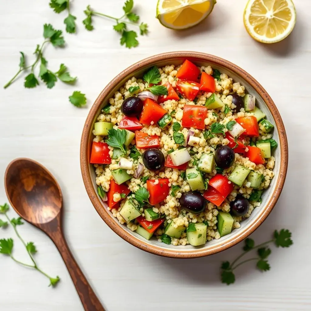 Crafting the Perfect Pearl Couscous Mediterranean Salad: StepbyStep