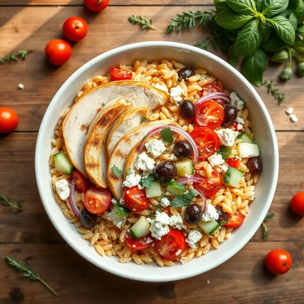 Crafting Your Mediterranean Chicken Orzo Salad