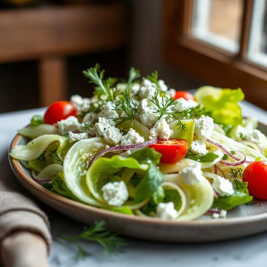 Crafting Your Perfect Mediterranean Greek Salad with Lettuce