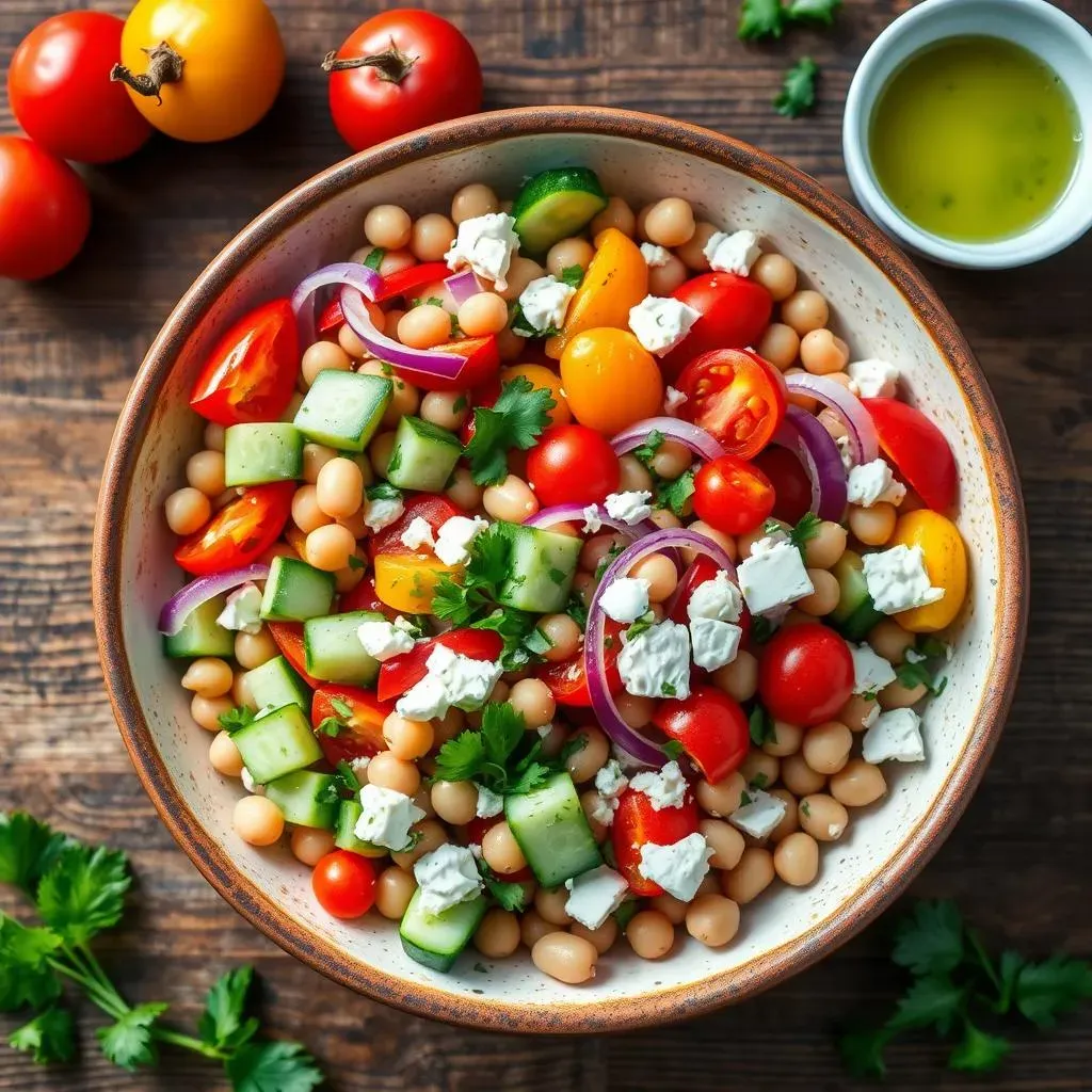 Crafting Your Perfect Mediterranean Salad with Garbanzo Beans: Ingredients and Preparation