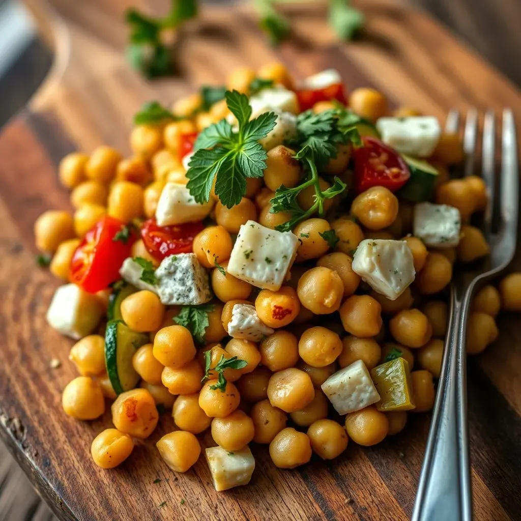 Creative Twists on the Classic Mediterranean Chickpea Salad with Zucchini