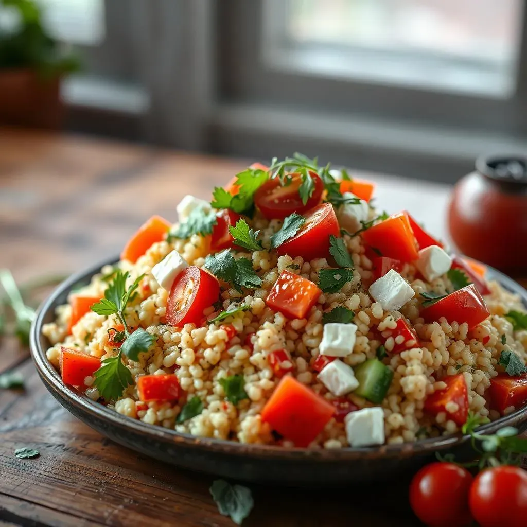 Crunchy Mediterranean Couscous Salad: StepbyStep Recipe