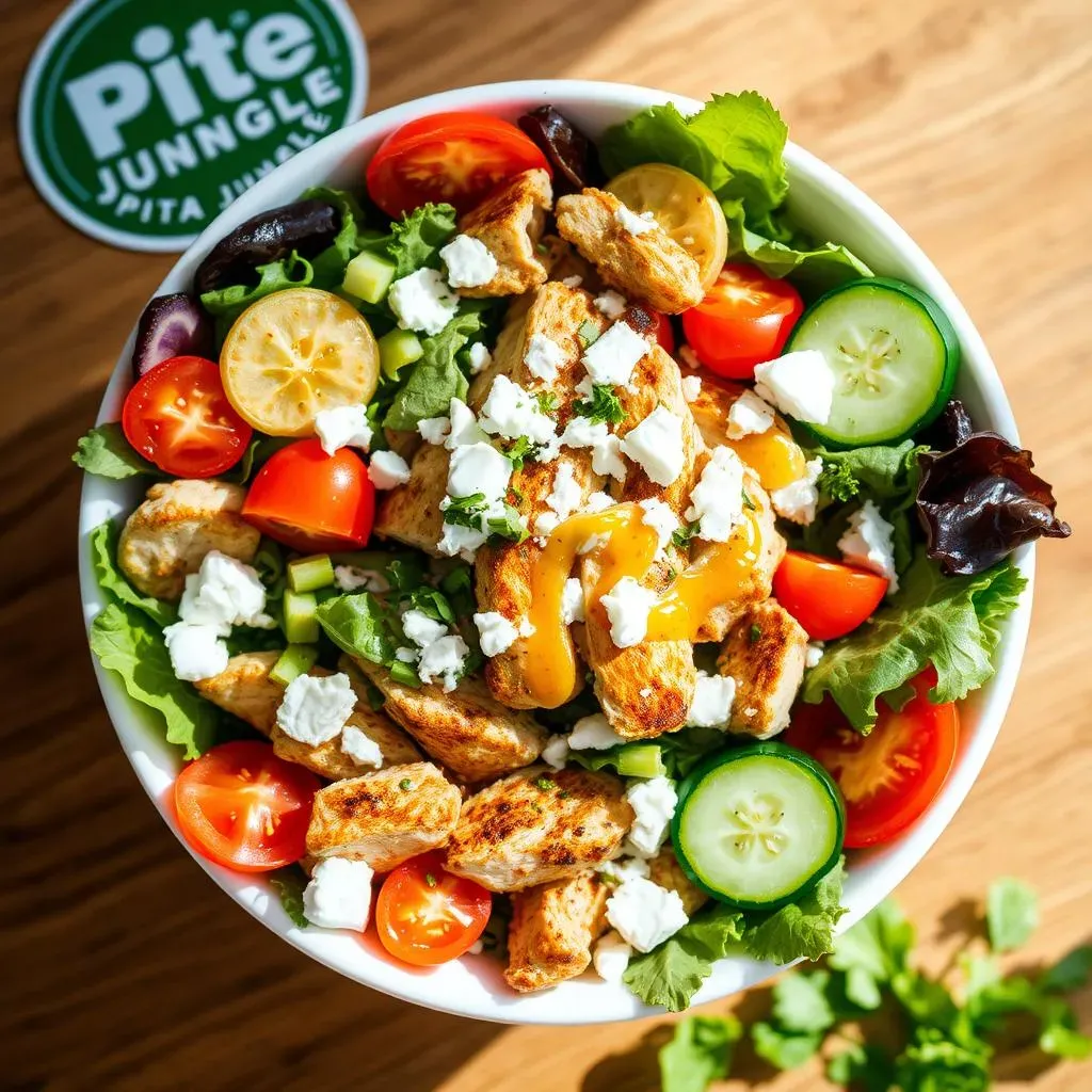 Customer Experiences and Reviews of Pita Jungle's Mediterranean Chicken Salad