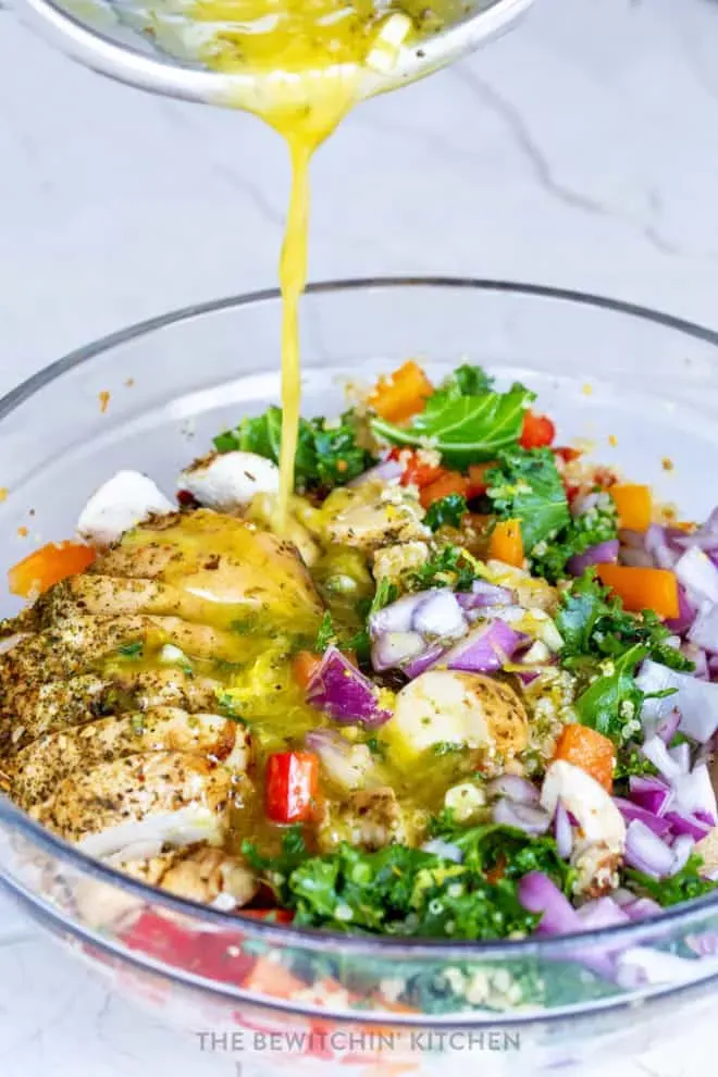 Customizing Your Mediterranean Quinoa Salad with Chicken