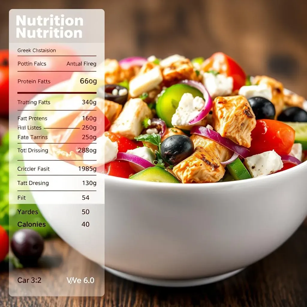Decoding Greek Chicken Salad Nutrition Facts: What's Really Inside?
